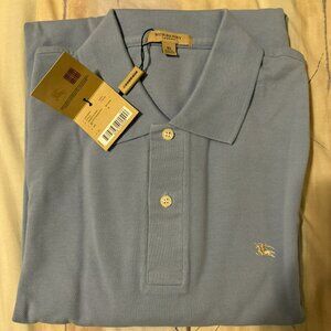 Burberry London Men’s Long Sleeve Polo Shirt